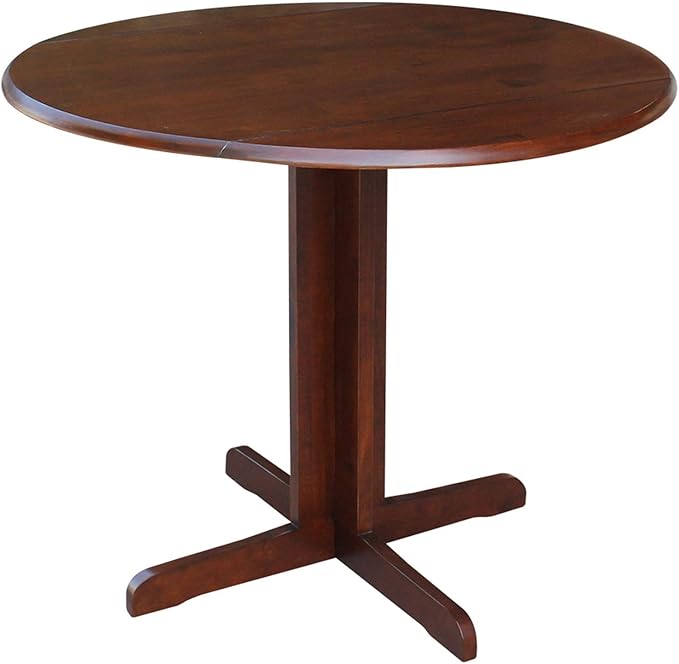 IC INTERNATIONAL CONCEPTS Dual Drop Leaf Table - 36"