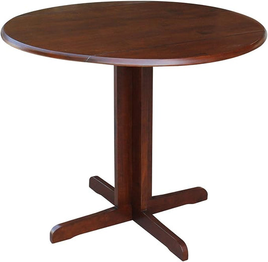 IC INTERNATIONAL CONCEPTS Dual Drop Leaf Table - 36"