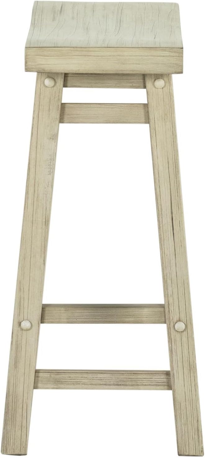 Boraam Sonoma Backless Saddle Counter Stool - Sawgrass Finish
