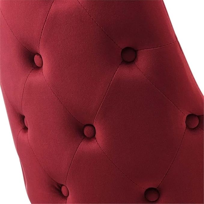 Modway EEI-3907-MAR Adorn Tufted Performance Velvet Dining Side Chair, Maroon