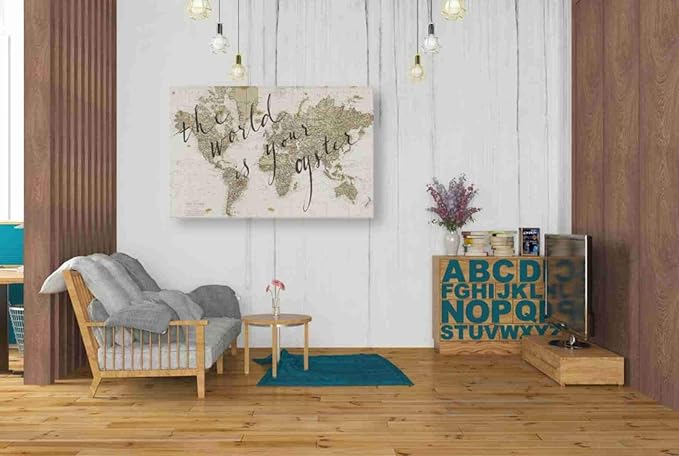 Epic Graffiti 'Mars Explorer Series: Work The Night Shift Space Canvas Wall Art, 26" x 40"