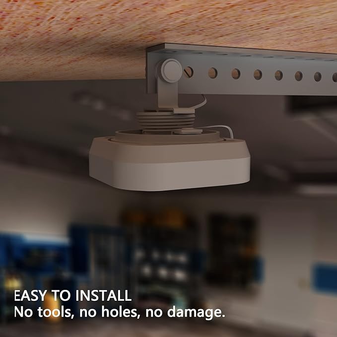 Zwolf No-Drill Mount Bracket for Chamberlain Garage Door Opener Damage-Free Installation Mount for Smart Garage Control ( MYQ-G0401-ES) Double-Sided Tape for Chamberlain MYQ-G0402 Garage-Door-Sensors