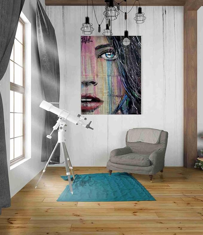 Epic Graffiti 'Fahrenheit' by Loui Jover, Canvas Wall Art, 26" x34'