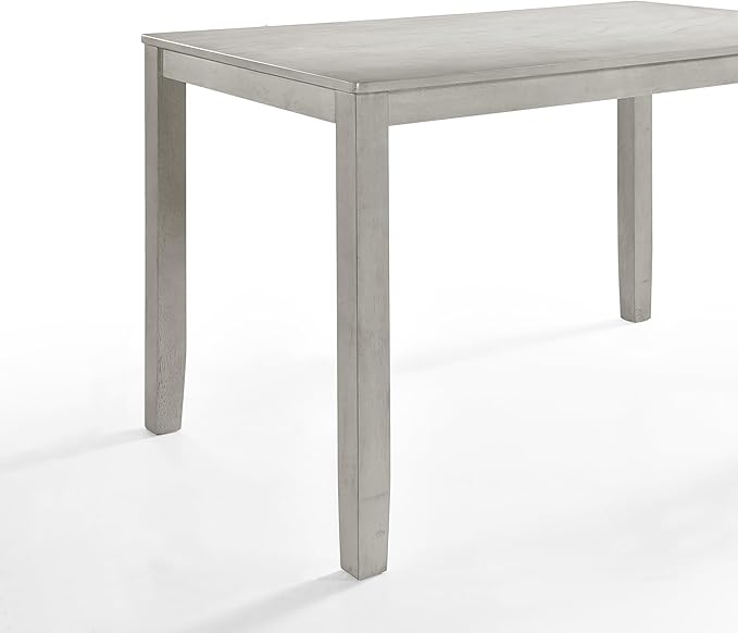 New Classic Home Furnishings Pascal Counter Dining Table, Driftwood Gray