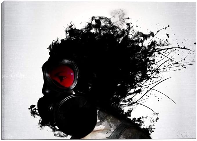 Cortesi Home 'Ghost Warrior' by Nicklas Gustafsson, Canvas Wall Art, 40"x60"