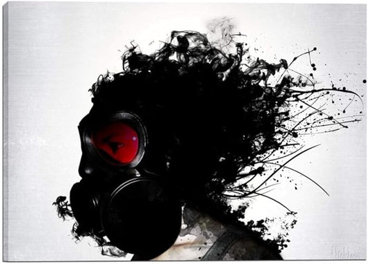 Cortesi Home 'Ghost Warrior' by Nicklas Gustafsson, Canvas Wall Art, 28"x40"