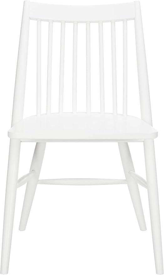 Safavieh Home Collection Wren White 19-inch Spindle Dining Chair (Set of 2)