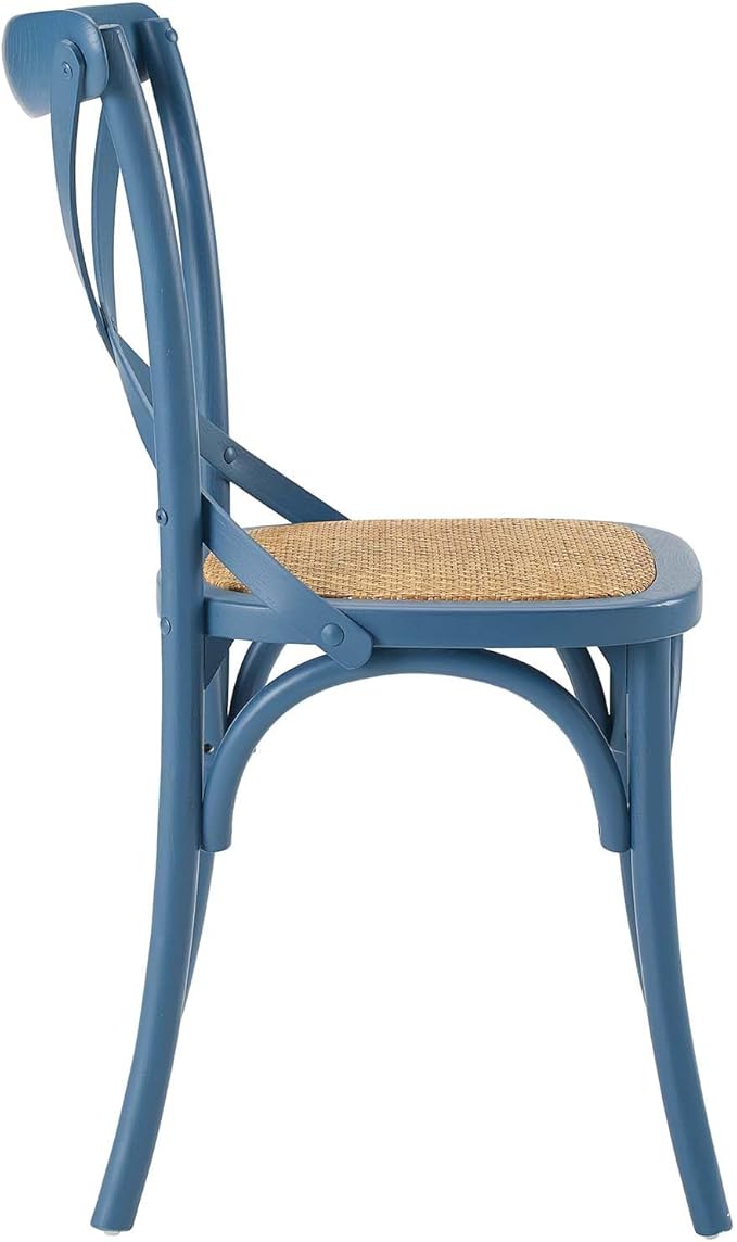 Modway Gear Dining Side Chair, Harbor 21 x 19.5 x 34.5