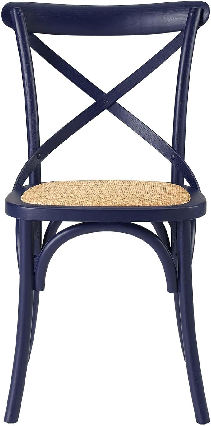Modway Gear Dining Side Chair, Midnight Blue