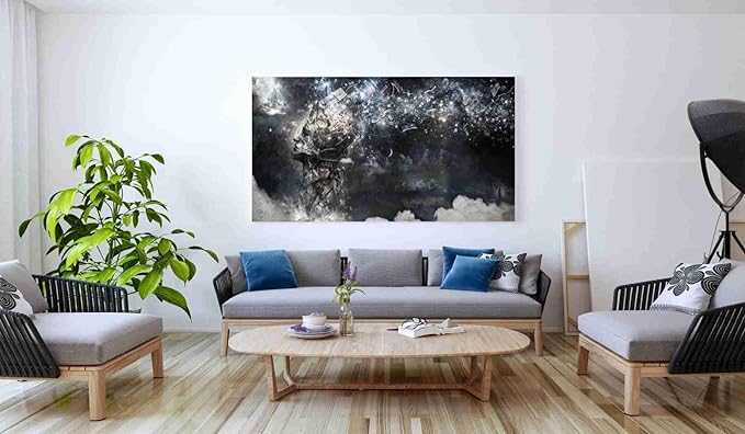 Epic Graffiti 'Coma' by Cameron Gray, Canvas Wall Art, 30"x60"