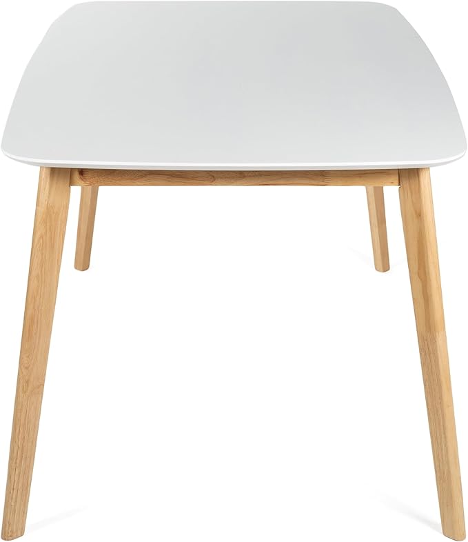 Nyala Dining Table - Wood - White Oak/Natural Oak