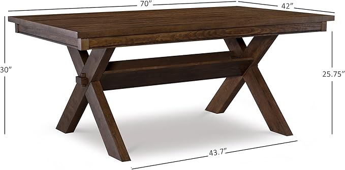Powell Company Powell Rustic Umber Dining Table