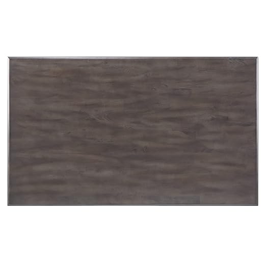 Sunset Trading Shades of Gray Dining Table, Weathered Grey