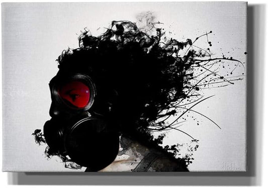 Cortesi Home 'Ghost Warrior' by Nicklas Gustafsson, Canvas Wall Art, 18"x26"