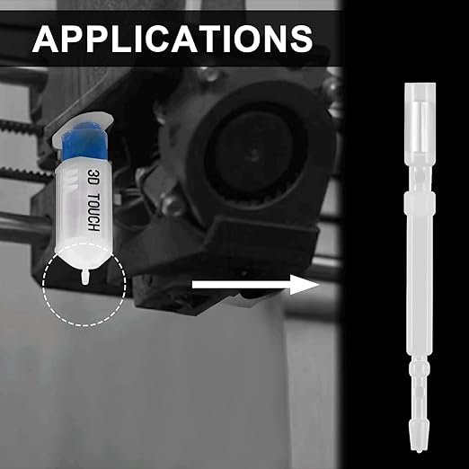 5pcs Bl Touch Probe Pin Replacement, Smart Automatic Bed Leveling Touch Probe Pin Replacement Auto Bed Leveling Sensor Probe Tips Replacement Probe for Bltouch, 3D Touch, CR Touch