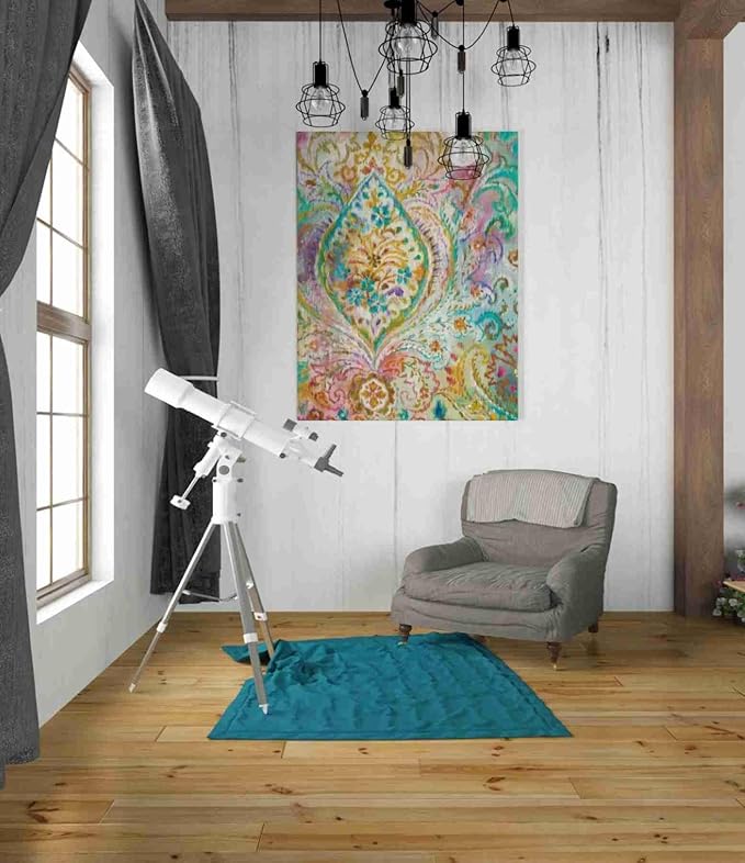 Epic Graffiti 'Boho Paisley II' by Danhui Nai, Canvas Wall Art, 26"x34"