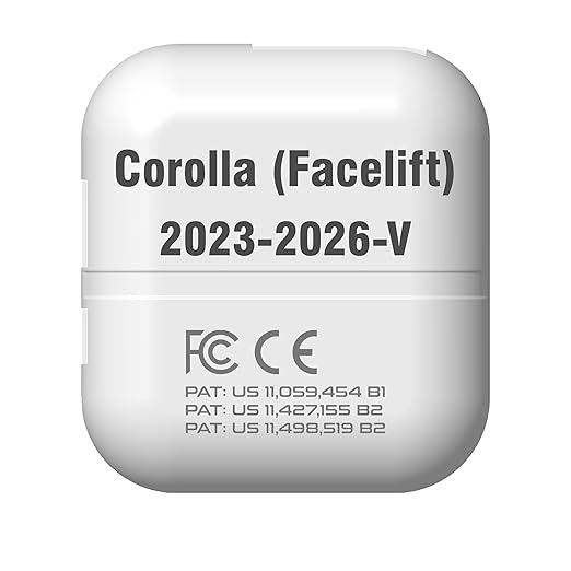 Fits for Corolla 2026 2025 2024 2023 (After Facelift), with Valet Mode, Plug & Play Smart Sensor, Anti-Theft for Wheels, Catalytic Converter, Window Breakage Protection & Power Window Controller