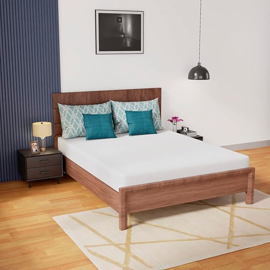 PayLessHere Gel Memory Foam Mattress Wave Comfort Foam Mattress 8 inch，CertiPUR-US Certified,Breathable Bed for Cooler Sleep Supportive & Pressure Relief,Removable Soft Cover,White Twin