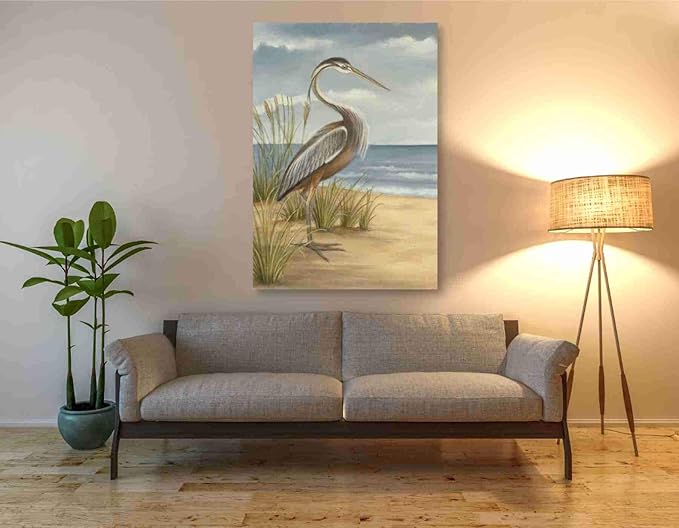 Epic Graffiti 'Shore Bird I' by Ethan Harper Canvas Wall Art, 40"x60"