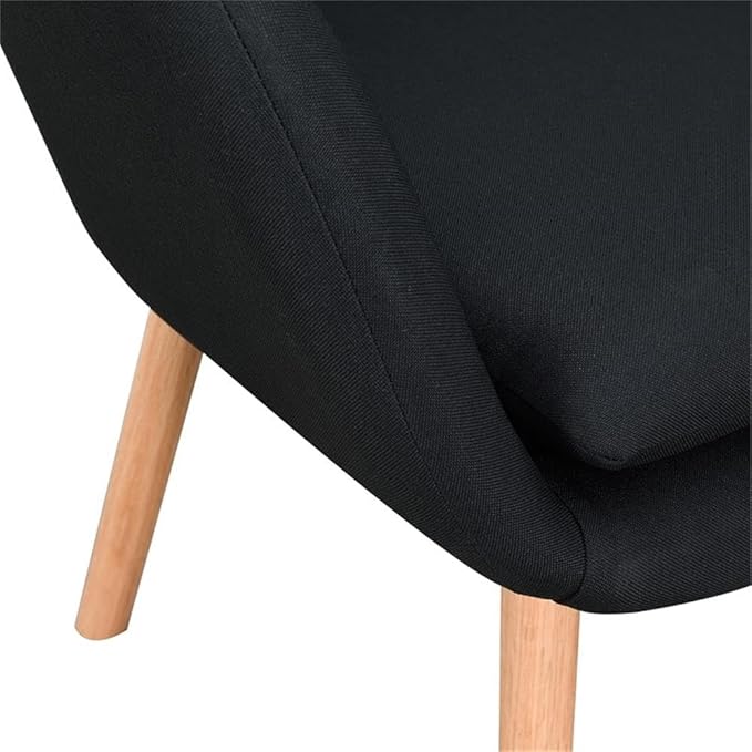 Convenience Concepts Take a Seat Charlotte Accent Chair, Black
