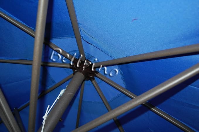 BELLRINO DECOR Replacement ROYAL BLUE STRONG & THICK Umbrella Canopy for 9ft 8 Ribs (Canopy Only)