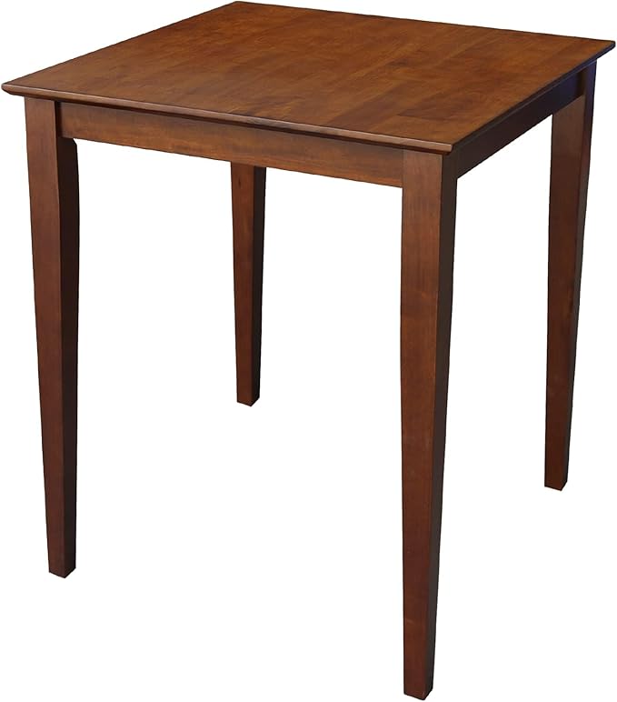 International Concepts Shaker Leg Table, Espresso