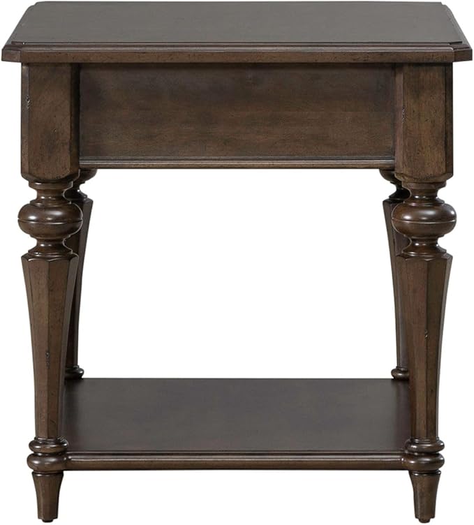 Liberty Furniture Arden Road Living Room Drawer End Table - Satin Cherry