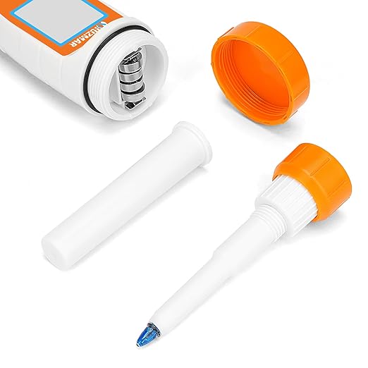 Smart pH Meter for Food pH Test Kit for Sourdough and Bread Dough Professional Spear Sensor Food Tester Digital pH Meter for Sausages Meat Cheese Sushi Rice and Other Solid Semi-Solid