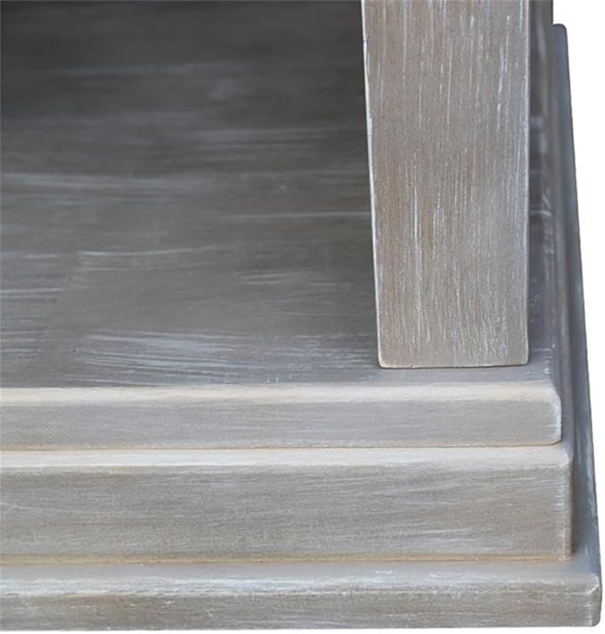International Concepts Accent Table, Washed Gray Taupe