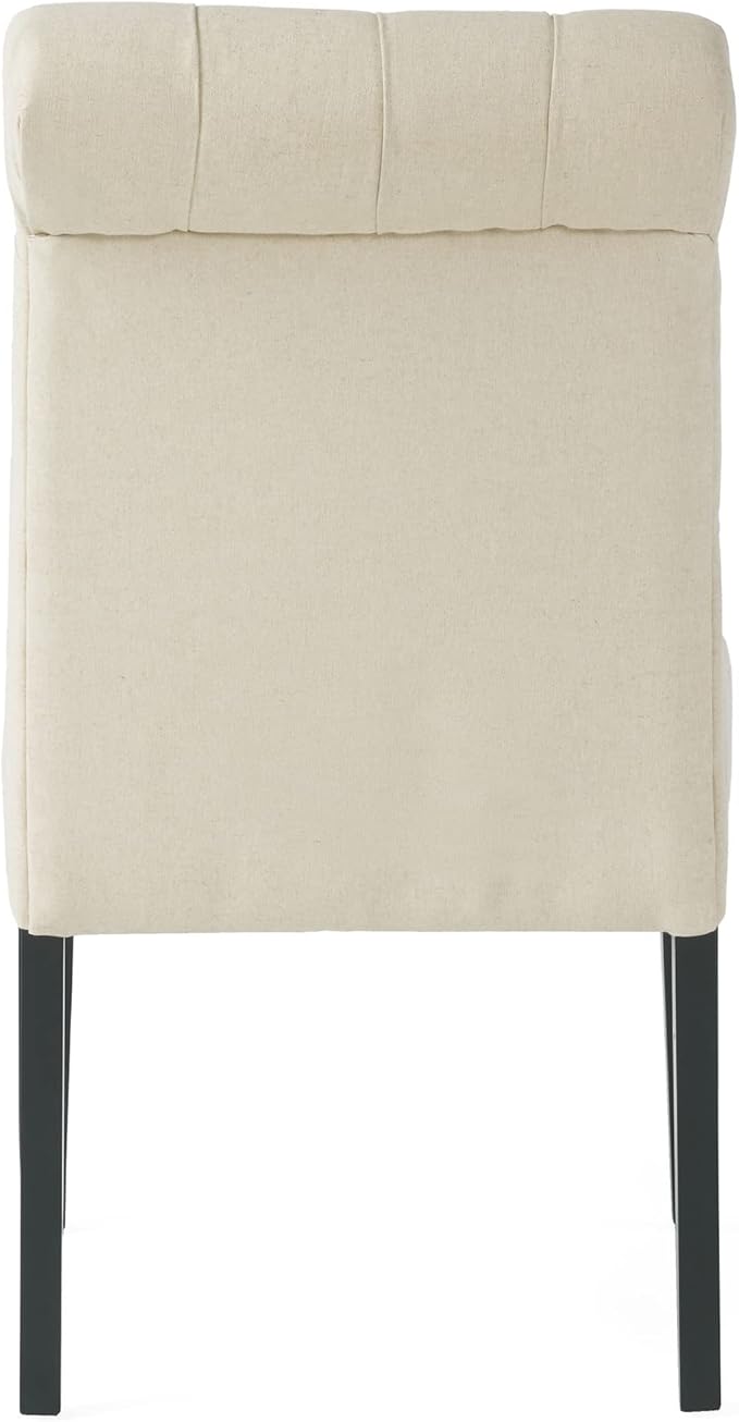 Christopher Knight Home CKH Fabric Dining Chairs, 2-Pcs Set, Natural