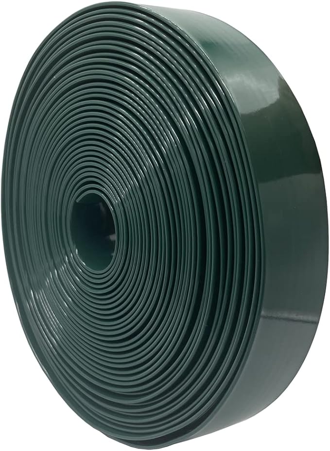 LukLoy 50ft Long Vinyl Straps for Patio Chairs Repair 2" Wide Patio Furniture Replacement Straps, Dark Green