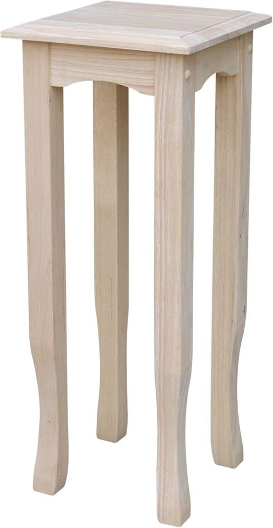 International Concepts 30" High Unfinished Tea Table