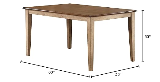 Sunset Trading Brook Rectangular Table