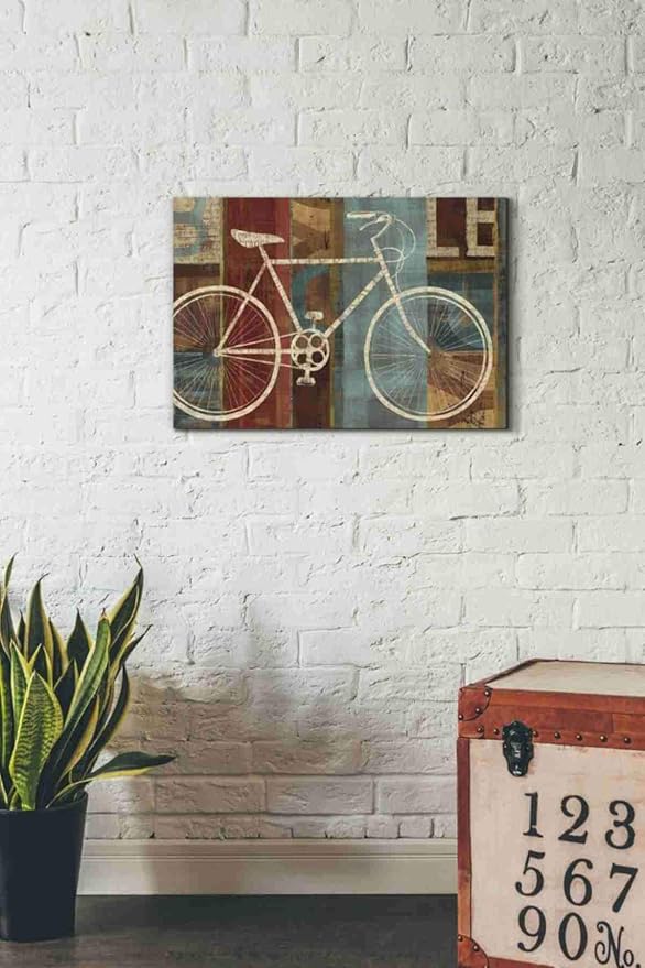 Epic Graffiti 'Mars Explorer Series: Work The Night Shift' Space Canvas Wall Art, 18" x 26"