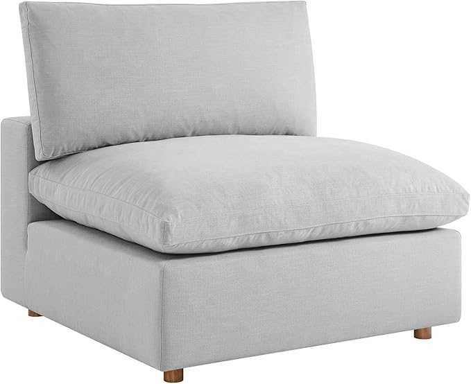 Modway Commix Down-Filled Overstuffed Upholstered 7-Piece Sectional Sofa