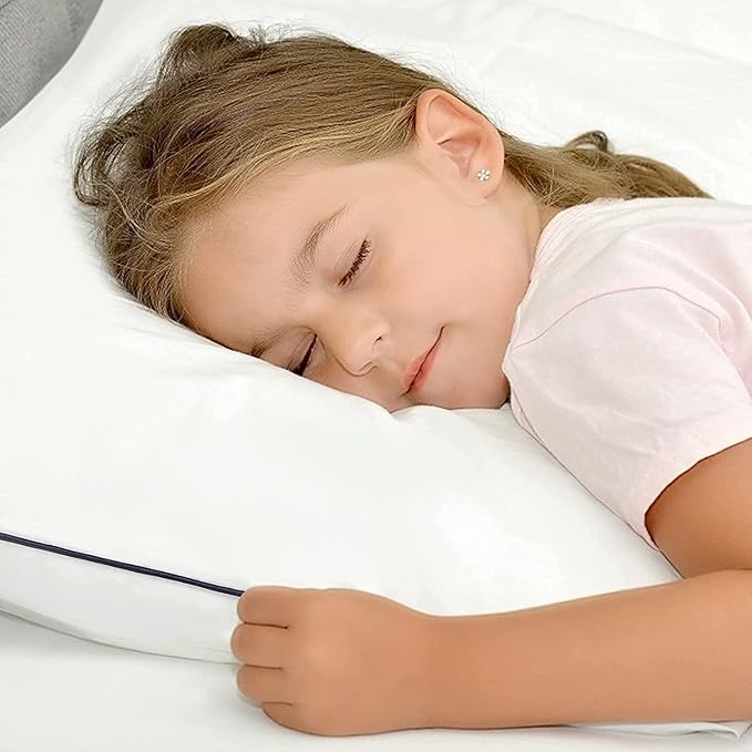 Bed Pillows 2 Pack - Standard Size Cooling Pillows for Sleeping Size Set of 2 for Side Back and Stomach Sleepers, Down Alternative Filling Luxury Pillows (White, Standard)