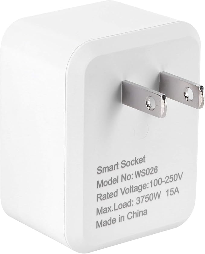 Garosa Smart Plug 15A WiFi Bluetooth Timing Socket Multi Function Conversion Socket Smart Outlet Plug Electrical Outlet Switches