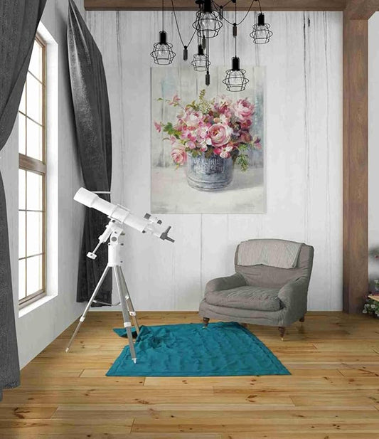 Epic Graffiti 'Garden Blooms I' by Danhui Nai, Canvas Wall Art, 26"x34"