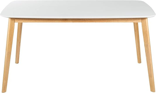 Nyala Dining Table - Wood - White Oak/Natural Oak