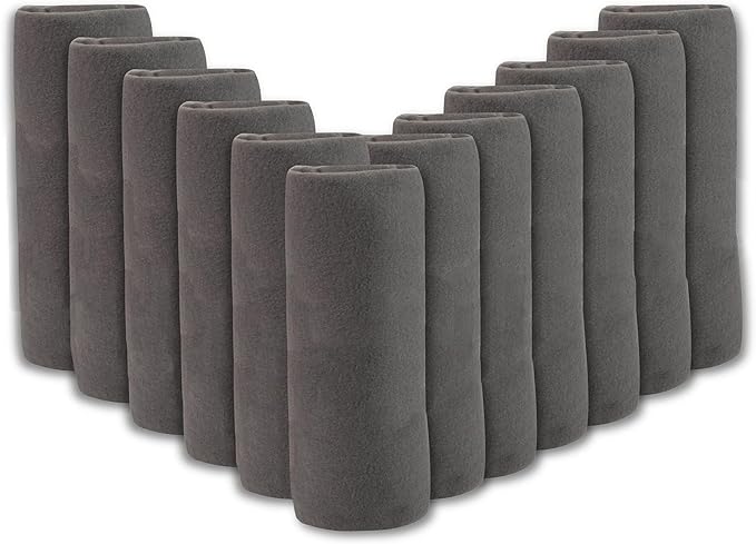 Trail maker (24 Pack) Wholesale Bulk Fleece 50x60 Throw Blankets for Wedding Favors, Homeless Women, Men in Assorted Colors, 160 GSM