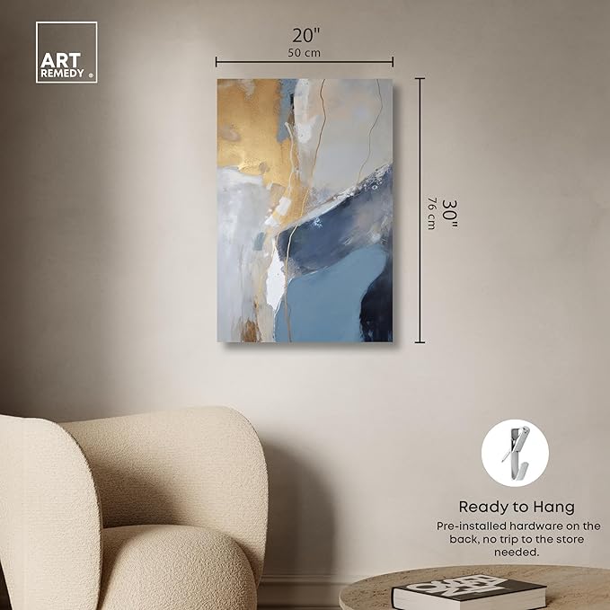 Art Remedy This Close Canvas Timeless Abstract Wall Art, Gallery Wrapped, 20" x 30"