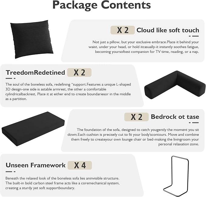79in Convertible Sofa Bed, Corduroy Boneless Couch Bed, Futon Sleeper Sofa Pull Out Bed, Foldable Couch for Living Room Apartment, No Assembly Required