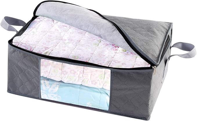 Storage Bins Storage Bags Closet Organizers Sweater Storage Clothes Storage Containers, 6pc Pack