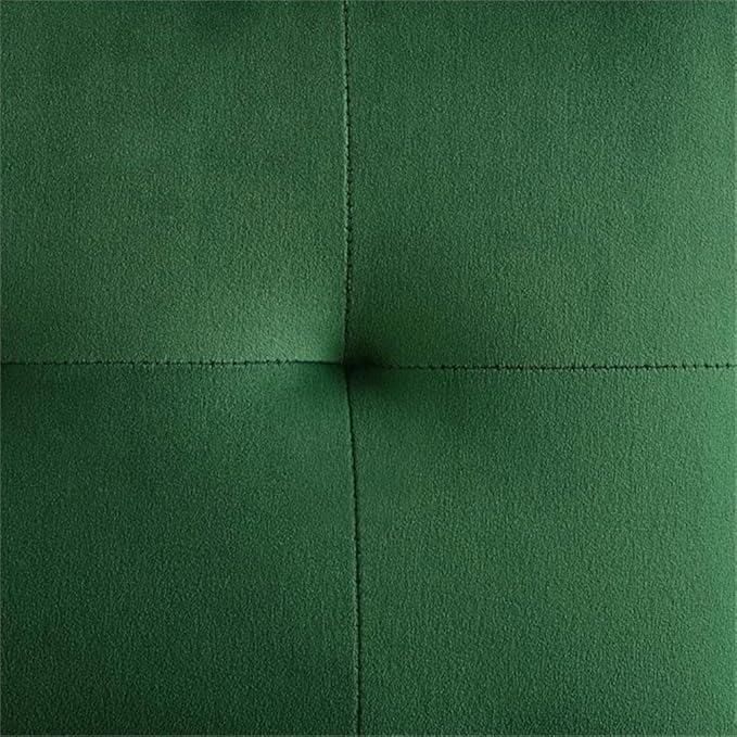 Modway Privy Performance Velvet Gold Stainless Steel Dining Chair in Gold Emerald