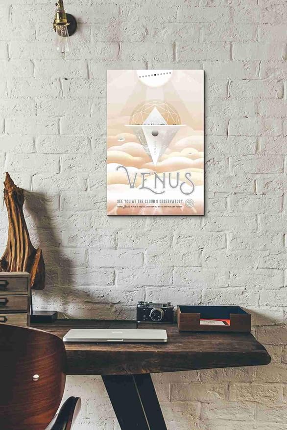 Epic Graffiti 'Visions of the Future: Venus' Canvas Wall Art, 12" x 18"