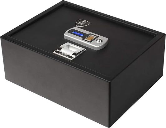 Verifi Smart Safe S3800 Biometric Safe with FBI Certified Fingerprint Sensor Top Opening