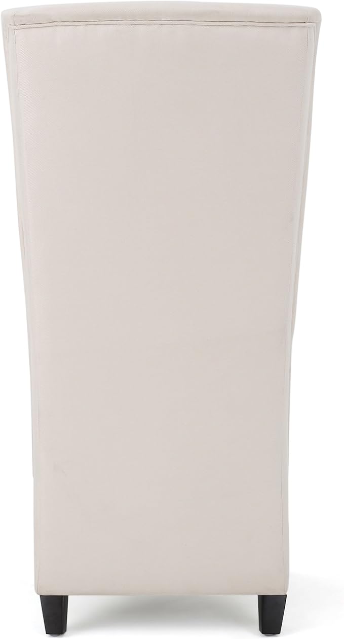 Christopher Knight Home Callie Fabric Dining Chair, Beige, 23.25" x 28.75" x 46.25"