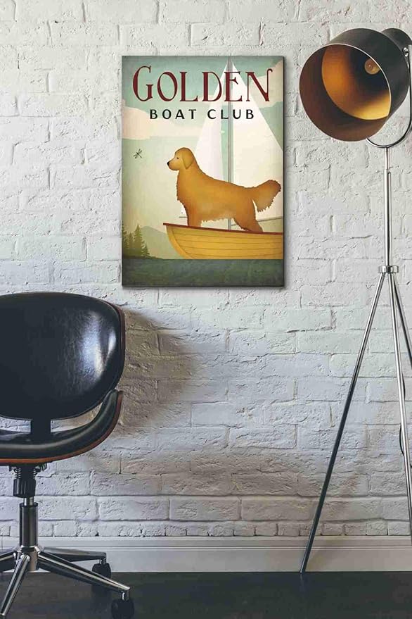 Epic Graffiti 'Golden Sail' by Ryan Fowler, Canvas Wall Art, 18"x26"