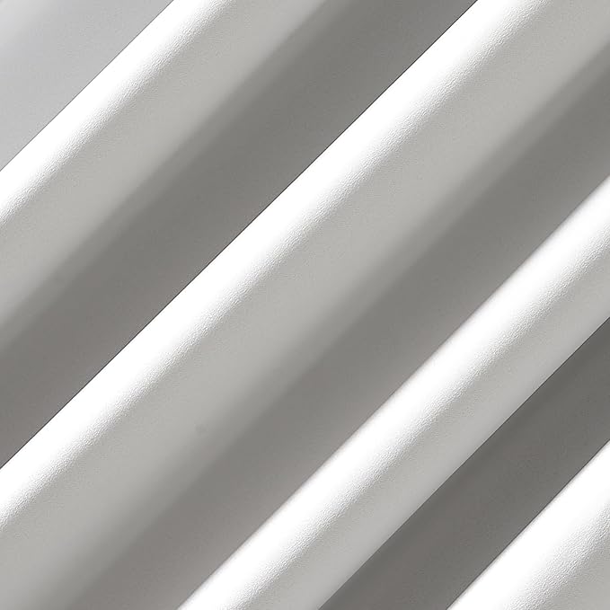 Sun Zero Nordic Theater Grade Extreme 100% Blackout Grommet Curtain Single Panel, 52" x 120", Pearl