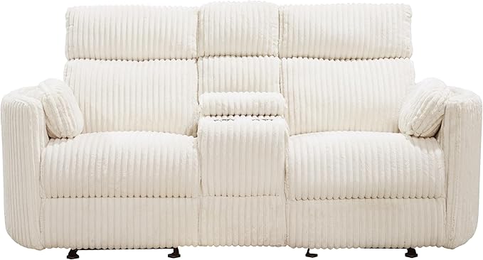 Parker Living Radius - Mega Ivory Power Reclining Sofa Loveseat and Recliner